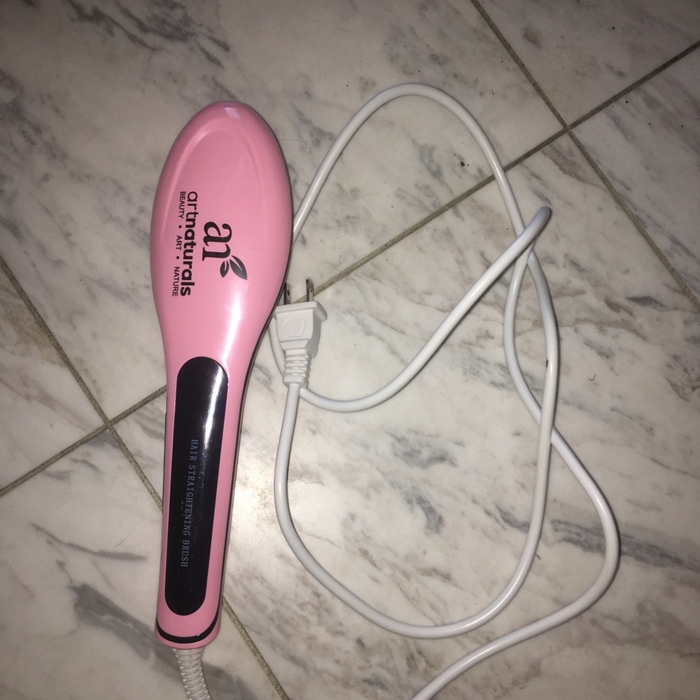 hair brush straightener
